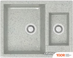 Кухонная мойка Elmar M-08 (СВЕТЛО-СЕРЫЙ Q10) (360030)