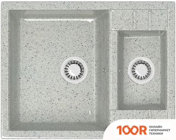 Кухонная мойка Elmar M-08 (СВЕТЛО-СЕРЫЙ Q10) (360030)