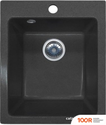 Кухонная мойка AlfaSun МАЙОН (ЧЕРНЫЙ ОБСИДИАН) (359828)