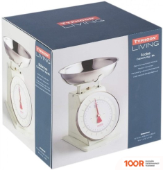 Кухонные весы Typhoon LIVING 1400.148V (КРЕМОВЫЙ) (359729)