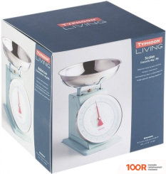 Кухонные весы Typhoon LIVING 1400.147V (ГОЛУБОЙ) (359728)