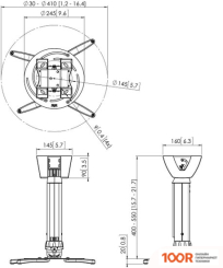 Кронштейн Vogels PPC 2540 (359513)