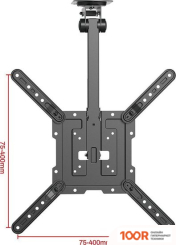 Кронштейн UniTeki LCD3440CB (ЧЕРНЫЙ) (359445)