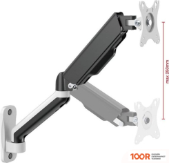 Кронштейн UniTeki FMG150 (ЧЕРНЫЙ/БЕЛЫЙ) (359428)