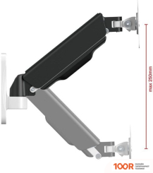 Кронштейн UniTeki FMG120 (ЧЕРНЫЙ/БЕЛЫЙ) (359426)