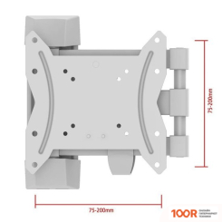 Кронштейн UniTeki FM1674 (БЕЛЫЙ) (359415)