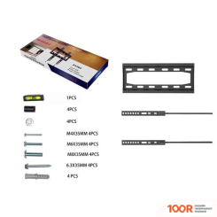 Кронштейн UniTeki F1701 (ЧЕРНЫЙ) (359408)