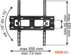 Кронштейн Lextool LXLCD38 (359150)