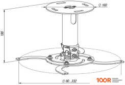 Кронштейн KSL CMPR-2 (359137)