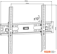 Кронштейн iTech PLB4T (ЧЕРНЫЙ) (359109)