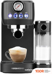 Кофемашина Redmond (Редмонд) CM702 (ЧЕРНЫЙ/ХРОМ) (358639)
