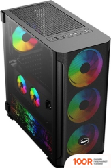 Корпус Soeyi AX1-B10 TEMPERED GLASS (358546)