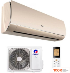 Кондиционер Gree LYRA INVERTER R32 GWH18ACD-K6DNA1I (ШАМПАНЬ) (357531)