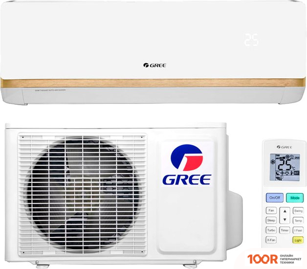 Кондиционер Gree BORA R410 ON/OFF 2023 GWH07AAAXA-K3NNA2A (357473)
