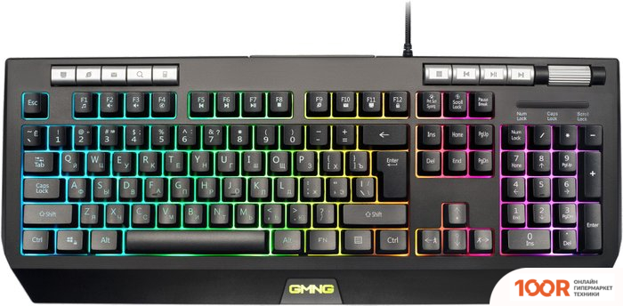 Клавиатура Оклик 735GK (ЧЕРНЫЙ) (354895)