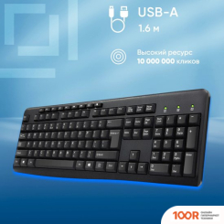 Клавиатура Оклик 305M (ЧЕРНЫЙ) (354886)