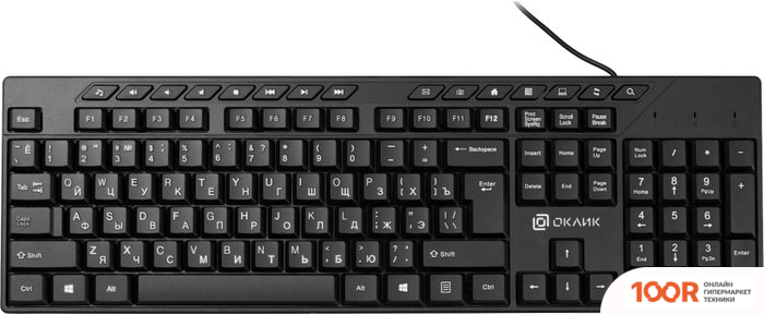 Клавиатура Оклик 125M (354878)