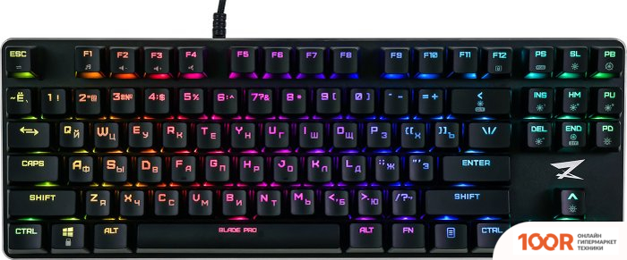 Клавиатура Zet BLADE PRO (ЧЕРНЫЙ, KAILH RED BOX) (354873)