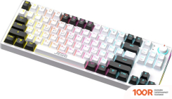 Клавиатура JEGG ZA87 PRO WHITE BLACK ORANGE (TNT YELLOW) (354857)