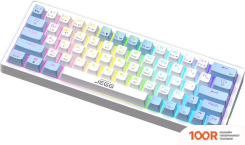 Клавиатура JEGG ZA63 PRO WHITE BLUE ORANGE (TNT YELLOW) (354855)