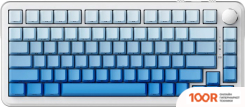 Клавиатура Ajazz AK820 MAX (БЕЛЫЙ/ГОЛУБОЙ, AJAZZ SEA SALT) (354840)