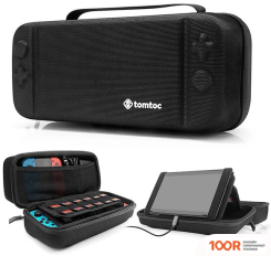 Tomtoc TRAVEL CASE ДЛЯ NINTENDO SWITCH (ЧЕРНЫЙ) (354350)