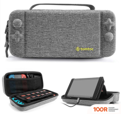 Tomtoc TRAVEL CASE ДЛЯ NINTENDO SWITCH (СЕРЫЙ) (354349)