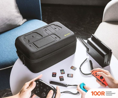 Tomtoc STORAGE CASE ДЛЯ NINTENDO SWITCH (ЧЕРНЫЙ) (354347)