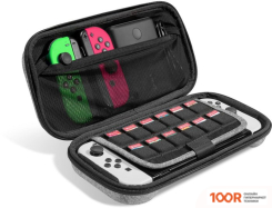 Tomtoc FANCYCASE G05 MEDIUM ДЛЯ NINTENDO SWITCH/NINTENDO SWITCH OLED (ЧЕРНЫЙ) (354345)