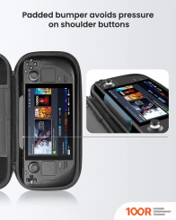 Tomtoc CARRYING CASE G38 ДЛЯ STEAM DECK (СЕРЫЙ) (354338)