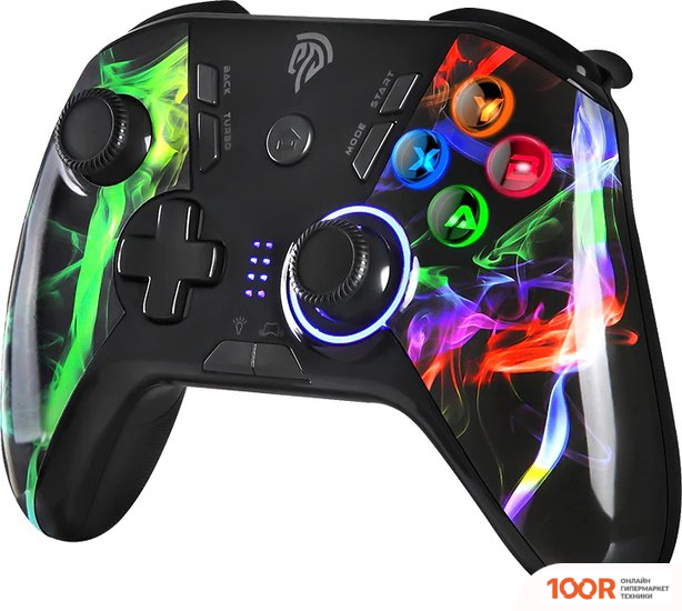 EasySMX ESM-9110 (ЧЕРНЫЙ/С ПРИНТОМ, БЕЗ ПОДСТАВКИ ДЛЯ СМАРТФОНА) (354220)