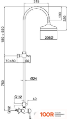 Bugnatese DENVER 6436C CR (349902)