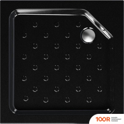 Душевой поддон Метакам UNIVERSAL BLACK N 80X80 АПS_013575 (КВАДРАТНЫЙ) (349230)