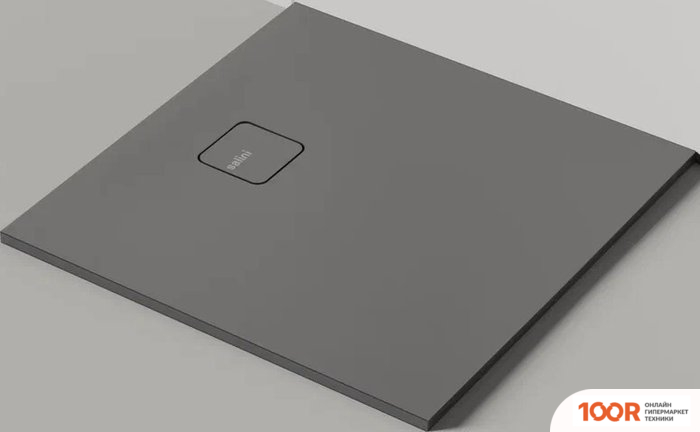 Душевой поддон Salini OASI 90X90 (S-STONE, ГАЛЕЧНЫЙ СЕРЫЙ МАТОВЫЙ) (349129)