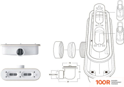 Душевой поддон RGW STL-W 14212912-01 90X120 (349060)