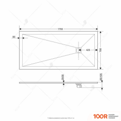 Душевой поддон RGW ST-0177W 16152717-01 70X170 (348965)
