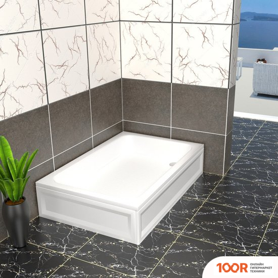 Душевой поддон RGW B/CL-S-A 16180280-51-A 80X100 (348912)