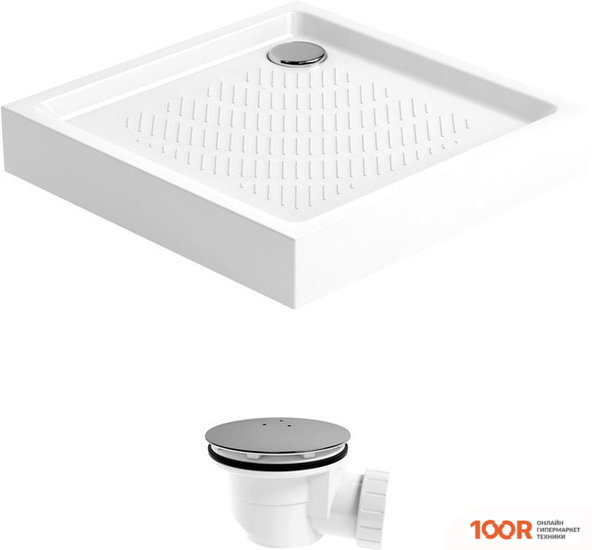 Душевой поддон Lavinia Boho ROCK 3707380S 80Х80 (348860)