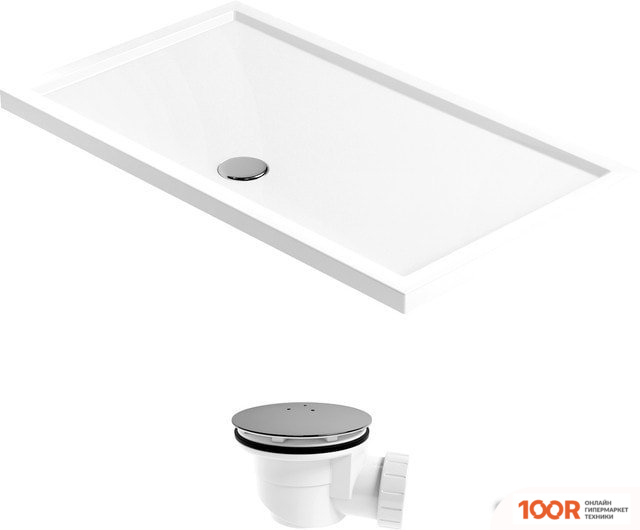 Душевой поддон Lavinia Boho ONE 3701510S 100Х80 (348846)
