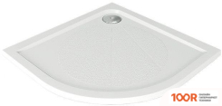 Душевой поддон Good Door ЭКЛИПС 80X80 С СИФОНОМ И ЭКРАНОМ (БЕЛЫЙ) (348798)