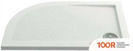 Душевой поддон Good Door СЕЛФИ 120X80 R С СИФОНОМ И ЭКРАНОМ(БЕЛЫЙ) (348792)