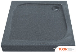 Душевой поддон Good Door КВАДРО 100X100 ГРЕЙ (СЕРЫЙ) (348778)