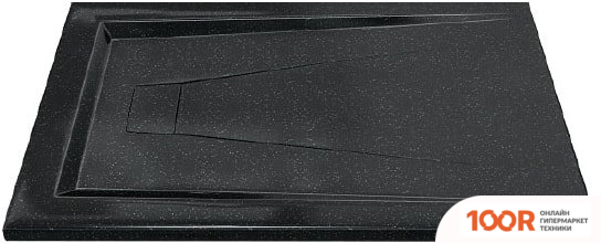 Душевой поддон Good Door АТРИУМ 140X90 АНТРАЦИТ (ЧЕРНЫЙ) (348774)