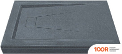 Душевой поддон Good Door АТРИУМ 120X80 ГРЕЙ (СЕРЫЙ) (348766)