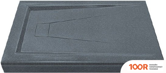 Душевой поддон Good Door АТРИУМ 120X80 ГРЕЙ (СЕРЫЙ) (348766)