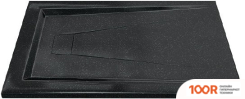 Душевой поддон Good Door АТРИУМ 120X80 АНТРАЦИТ (ЧЕРНЫЙ) (348765)