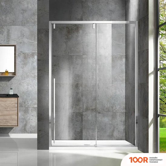 Vincea LUGANO VDS-1L140CL-1 (ХРОМ/ПРОЗРАЧНОЕ) (348330)