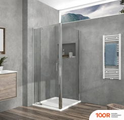 Vincea INTRA VSR-1I809080CL (ХРОМ/ПРОЗРАЧНОЕ) (348316)