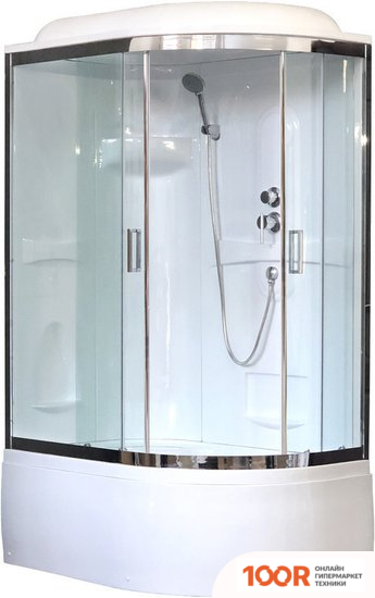 Royal Bath RB8120BK1-T-CH-L 120X80 (347053)