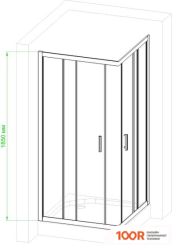 Royal Bath RB HPD-T 110Х90 (346801)